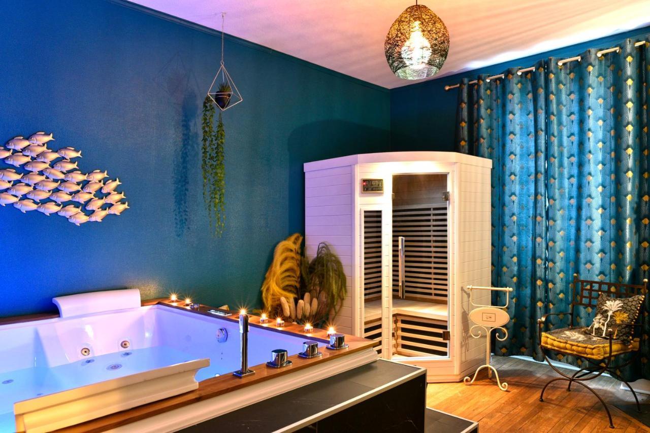 Moonlove, Spa/Sauna Et Jacuzzi Prives, Charme Et Detente. น็องซี ภายนอก รูปภาพ
